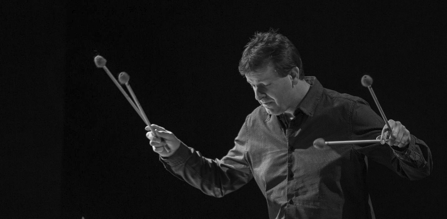 Thierry Bonneaux au vibraphone et aux percussions